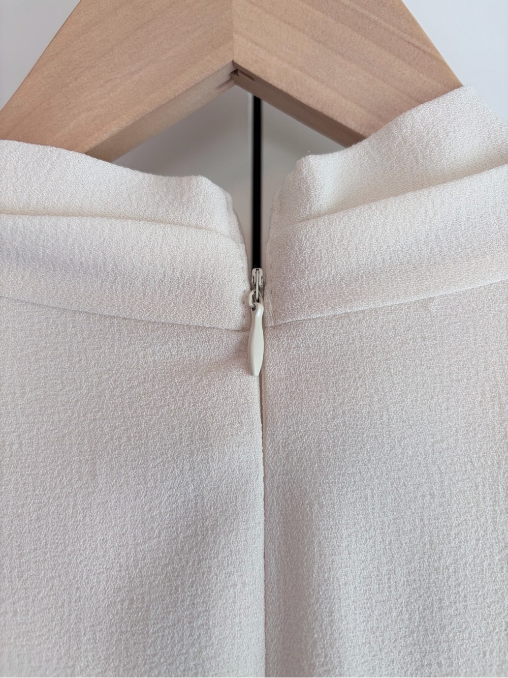 Gal Meets Glam Mini Dress Ines Cream Tie Neck Long Sleeve Women's Size 6 - Picture 8 of 11